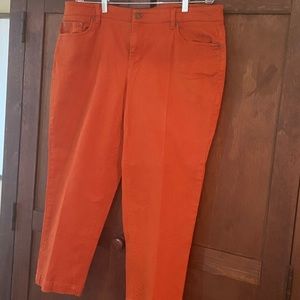 JONES NEW YORK size 18W orange capris